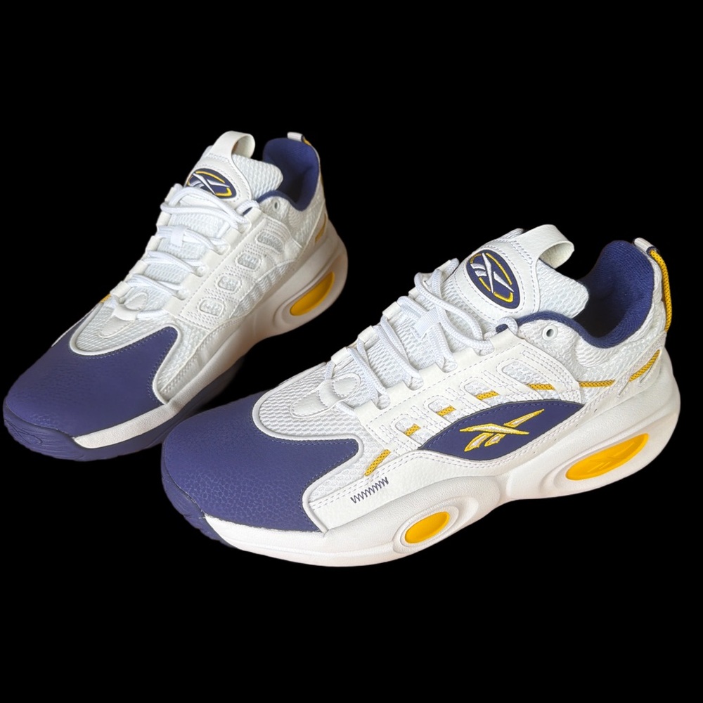 Reebok A.I. “The Solution” DMX White/Navy/Yellow Men’s size 10.5 No tags NEW